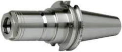 Accupro - 3/64" to 3/8" Capacity, 3" Projection, CAT40 Taper Shank, DA200 Collet Chuck - 0.0002" TIR, Through-Spindle & DIN Flange Coolant - Exact Industrial Supply
