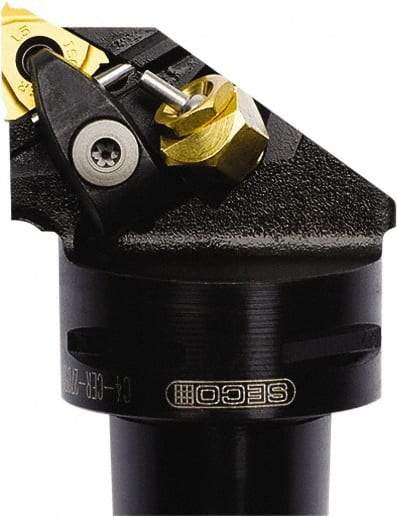 Seco - External Thread, Right Hand Cut, 50.01mm Shank Width x 1.969" Shank Height Indexable Threading Toolholder - 22ER Insert Compatibility, CE Toolholder, Series Snap Tap - Exact Industrial Supply
