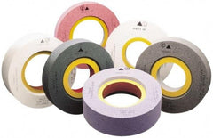 Camel Grinding Wheels - 20" Diam x 10" Hole x 1-1/2" Wide Centerless & Cylindrical Grinding Wheel - 46 Grit, Aluminum Oxide, Type 1, Coarse Grade, Vitrified Bond, No Recess - Exact Industrial Supply