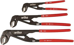 Wiha - 3 Piece Insulated Plier Set - Comes in Box - Exact Industrial Supply