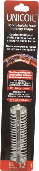 Precision Brand - #12 Hose Bender - 0.72" Max Hose OD, 90° Max Bend Angle - Exact Industrial Supply