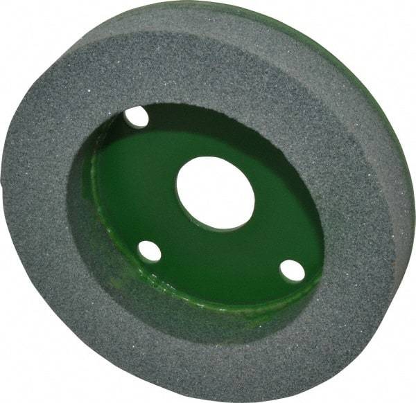 Camel Grinding Wheels - 6" Diam, 1-1/4" Hole Size, 1" Overall Thickness, 60 Grit, Type 50 Tool & Cutter Grinding Wheel - Medium Grade, Silicon Carbide, I Hardness, Vitrified Bond, 3,450 RPM - Exact Industrial Supply