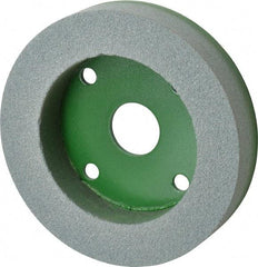Camel Grinding Wheels - 6" Diam, 1" Hole Size, 1" Overall Thickness, 100 Grit, Type 50 Tool & Cutter Grinding Wheel - Fine Grade, Silicon Carbide, I Hardness, Vitrified Bond, 3,450 RPM - Exact Industrial Supply