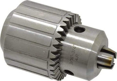 Accupro - JT4, 3/16 to 3/4" Capacity, Tapered Mount Drill Chuck - Keyed, 68mm Sleeve Diam, 97mm Open Length - Exact Industrial Supply