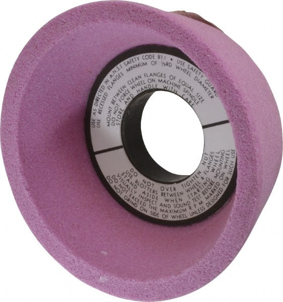 Grier Abrasives - 4" Diam, 1-1/4" Hole, 1-1/2" Thick, 80 Grit Type 11 Tool & Cutter Grinding Wheel - Exact Industrial Supply