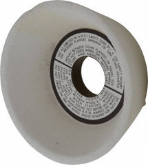 Grier Abrasives - 5" Diam, 1-1/4" Hole Size, 1-3/4" Overall Thickness, 46 Grit, Type 11 Tool & Cutter Grinding Wheel - Medium Grade, Aluminum Oxide, G Hardness, Vitrified Bond, 4,966 RPM - Exact Industrial Supply