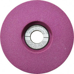 Grier Abrasives - 7" Diam x 1-1/4" Hole x 1" Thick, J Hardness, 60 Grit Surface Grinding Wheel - Aluminum Oxide, Type 5, Medium Grade, 3,600 Max RPM, Vitrified Bond, One-Side Recess - Exact Industrial Supply