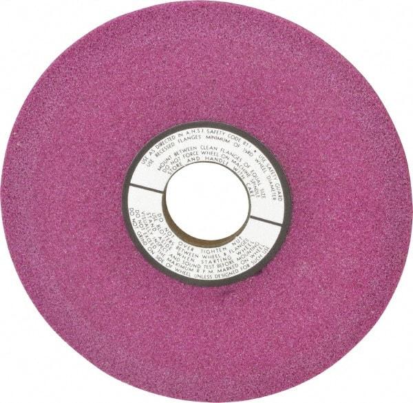 Grier Abrasives - 6" Diam, 1-1/4" Hole Size, 1/2" Overall Thickness, 60 Grit, Type 12 Tool & Cutter Grinding Wheel - Medium Grade, Aluminum Oxide, J Hardness, Vitrified Bond, 4,138 RPM - Exact Industrial Supply