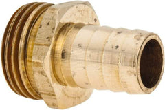 ANDERSON METALS - 3/4 GHT Garden Hose Barb x Male - Lead Free Brass, Male Hose to Barb Connector - Exact Industrial Supply