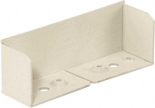 Hubbell Wiring Device-Kellems - 4.59 Inch Long x 1.31 Inch Wide x 1.64 Inch High, Rectangular Raceway Fitting - Ivory, For Use with HBL4750 Series Raceways - Exact Industrial Supply