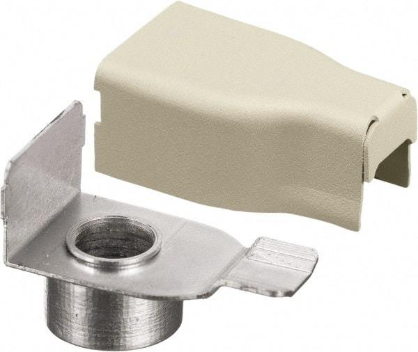 Hubbell Wiring Device-Kellems - 2.13 Inch Long x 1.24 Inch Wide x Raceway Connector Coupling - Ivory, For Use with HBL500 Series Raceways and HBL750 Series Raceways - Exact Industrial Supply