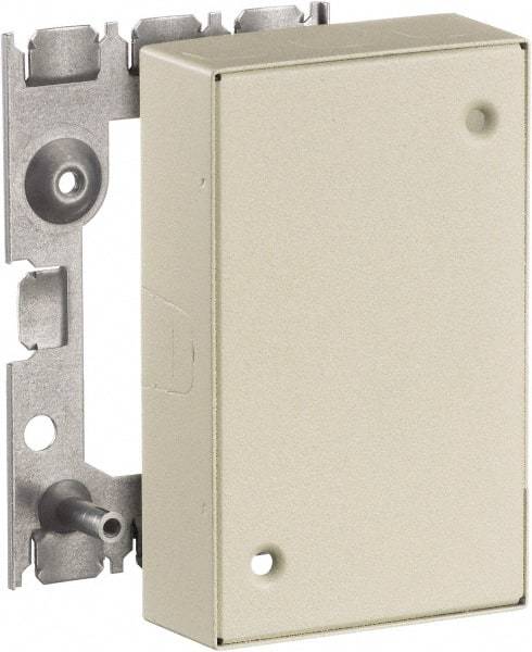 Hubbell Wiring Device-Kellems - 2.82 Inch Long x 1.13 Inch Wide x 4.54 Inch High, Rectangular Raceway Box - Ivory, For Use with HBL500 Series Raceways and HBL750 Series Raceways - Exact Industrial Supply