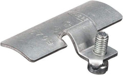 Hubbell Wiring Device-Kellems - 2 Inch Long, Raceway Grounding Clamp - Metallic, For Use with HBL500 Series Raceways and HBL750 Series Raceways - Exact Industrial Supply