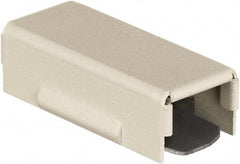 Hubbell Wiring Device-Kellems - 2.15 Inch Long x 0.89 Inch Wide x 0.65 Inch High, Raceway Fitting - Ivory, For Use with HBL500 Series Raceways and HBL750 Series Raceways - Exact Industrial Supply