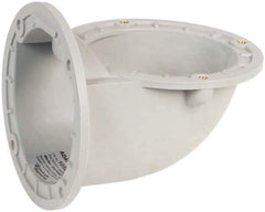Edwards Signaling - 5 Inch Long, 4-1/2 Inch High, Shock Resistant, Visual Signal Device Mounting Bracket - For Use with 105 Series Flashing Beacon - Exact Industrial Supply