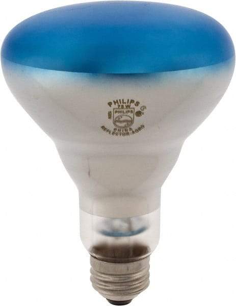 Philips - 75 Watt Incandescent Residential/Office Medium Screw Lamp - 2,700°K Color Temp, 700 Lumens, 120 Volts, Dimmable, BR30, 2,000 hr Avg Life - Exact Industrial Supply