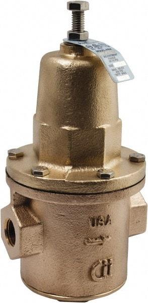 Conbraco - 400 Max psi Direct Pressure Reducing Valve - 3" Female NPT Connection, 19.07" High x 10.38" Wide, 25 to 75 psi Reduced Pressure Range - Exact Industrial Supply