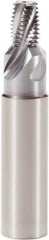 Seco - 1/4-18 NPT, 0.396" Cutting Diam, 4 Flute, Solid Carbide Helical Flute Thread Mill - Internal Thread, 0.528" LOC, 3.189" OAL, 16mm Shank Diam - Exact Industrial Supply