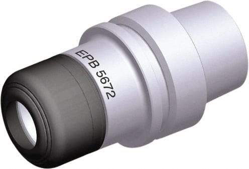 Seco - 1mm to 10mm Capacity, 60mm Projection, HSK32E Hollow Taper, ER16 Collet Chuck - 2.992" OAL - Exact Industrial Supply