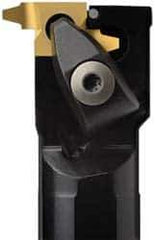 Seco - Internal Thread, Left Hand Cut, 1.209" Shank Width x 1.15" Shank Height Indexable Threading Toolholder - 10" OAL, 20NL Insert Compatibility, CN Toolholder, Series Snap Tap - Exact Industrial Supply