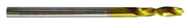 0.235mm Dia-Cobalt Micro Drill-118° Point-TiN - Exact Industrial Supply