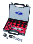 16 Piece Hollow Punch Set (SAE) - Exact Industrial Supply
