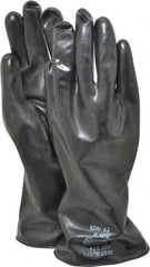 SHOWA - Size 2XL (11), 14" Long, 14 mil Thick, Butyl Chemical Resistant Gloves - Exact Industrial Supply