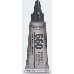 660 Quick Metal Retaining Compound Press Fit Repair–6 ml - Exact Industrial Supply