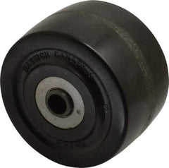 Albion - 3 Inch Diameter x 1-13/16 Inch Wide, Phenolic Caster Wheel - 500 Lb. Capacity, 1-15/16 Inch Hub Length, 3/8 Inch Axle Diameter, Roller Bearing - Exact Industrial Supply