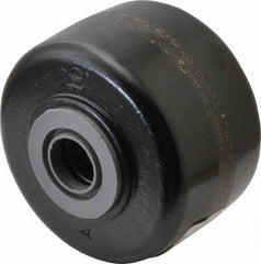 Albion - 3-1/4 Inch Diameter x 2 Inch Wide, Phenolic Caster Wheel - 700 Lb. Capacity, 2-3/8 Inch Hub Length, 1/2 Inch Axle Diameter, Roller Bearing - Exact Industrial Supply