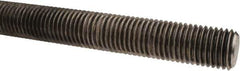 Made in USA - 7/8-9 UNC (Coarse), 6' Long, Stainless Steel Threaded Rod - Right Hand Thread - Exact Industrial Supply