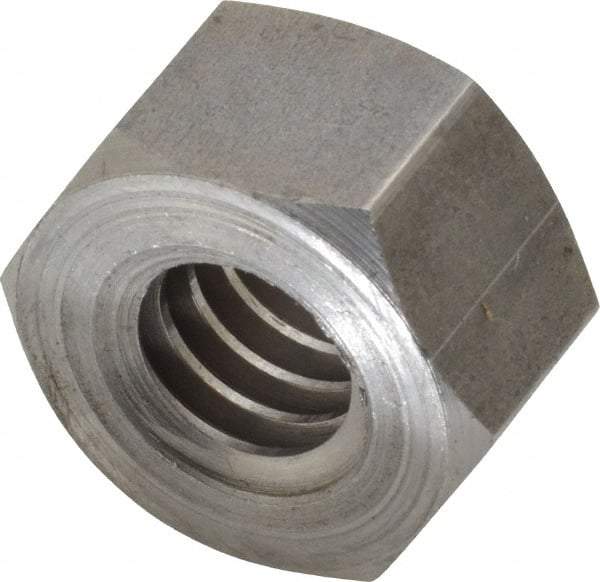Keystone Threaded Products - 5/8-8 Acme Steel Left Hand Hex Nut - 1-1/16" Across Flats, 39/64" High, 2G Class of Fit - Exact Industrial Supply
