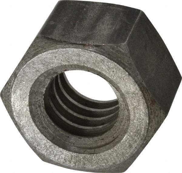 Keystone Threaded Products - 7/8-6 Acme Steel Left Hand Hex Nut - 1-7/16" Across Flats, 55/64" High, 2G Class of Fit - Exact Industrial Supply