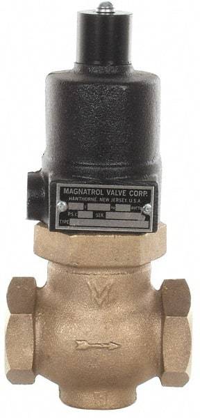 Magnatrol Valve - 1-1/4" Port, 2 Way, Solenoid Valve - Normally Open - Exact Industrial Supply