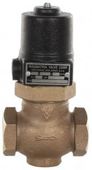 Magnatrol Valve - 1-1/4" Port, 2 Way, Solenoid Valve - Normally Closed - Exact Industrial Supply