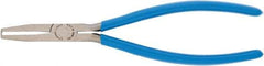Channellock - 8" OAL, End Cutting Pliers - 1-3/16" Jaw Length x 17/32" Jaw Width, Plastic Dipped Handle - Exact Industrial Supply