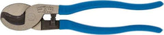 Channellock - 9-1/2" OAL, Cable Cutter - Plastic Dipped Handle - Exact Industrial Supply