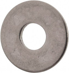 Value Collection - M5 Screw, Grade 316 Stainless Steel Fender Flat Washer - 5.3mm ID x 15mm OD, Plain Finish - Exact Industrial Supply