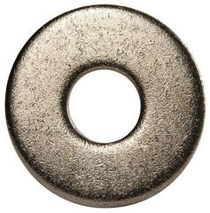 Value Collection - M10 Screw, Grade 316 Stainless Steel Fender Flat Washer - 10.5mm ID x 30mm OD, Plain Finish - Exact Industrial Supply