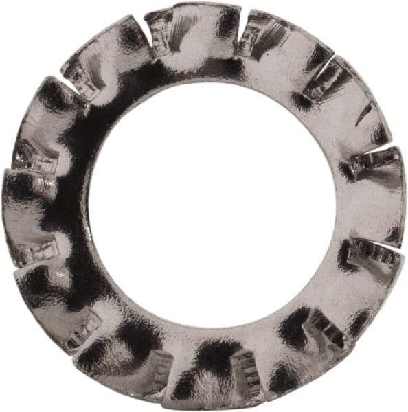 Value Collection - M6 Screw, 6.4mm ID, Stainless Steel External Tooth Lock Washer - 11mm OD, Uncoated, Grade 316 & Austenitic A4 - Exact Industrial Supply