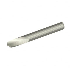 120° 10mm Diam 66mm OAL Solid Carbide Spotting Drill Bright/Uncoated, 12mm Flute Length, 10mm Shank Diam, RH Cut, Series B501