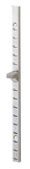 Sugatsune - Satin Stainless Steel Coated, Shelf Standard Bracket - 71-5/8" Long, 15mm Wide - Exact Industrial Supply