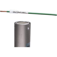 Panduit - 3:1, Polyolefin Heat Shrink Electrical Tubing - White - Exact Industrial Supply