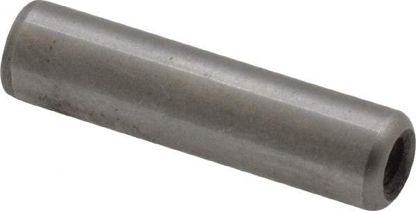 Gibraltar - 5/16" Diam x 1-1/4" Pin Length C-1215 Case Hardened Steel Pull Out Dowel Pin - 1 Beveled & 1 Threaded End - Exact Industrial Supply