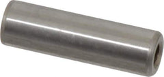 Gibraltar - 3/8" Diam x 1-1/4" Pin Length C-1215 Case Hardened Steel Pull Out Dowel Pin - 1 Beveled & 1 Threaded End - Exact Industrial Supply