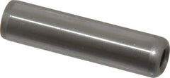 Gibraltar - 3/8" Diam x 1-1/2" Pin Length C-1215 Case Hardened Steel Pull Out Dowel Pin - 1 Beveled & 1 Threaded End - Exact Industrial Supply