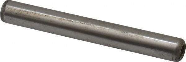 Gibraltar - 3/8" Diam x 3" Pin Length C-1215 Case Hardened Steel Pull Out Dowel Pin - 1 Beveled & 1 Threaded End - Exact Industrial Supply