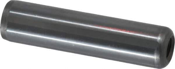 Gibraltar - 1/2" Diam x 2" Pin Length C-1215 Case Hardened Steel Pull Out Dowel Pin - 1 Beveled & 1 Threaded End - Exact Industrial Supply
