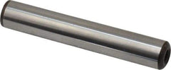 Gibraltar - 1/2" Diam x 3" Pin Length C-1215 Case Hardened Steel Pull Out Dowel Pin - 1 Beveled & 1 Threaded End - Exact Industrial Supply