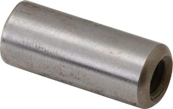 Gibraltar - 5/16" Diam x 3/4" Pin Length C-1215 Case Hardened Steel Pull Out Dowel Pin - 1 Beveled & 1 Threaded End - Exact Industrial Supply